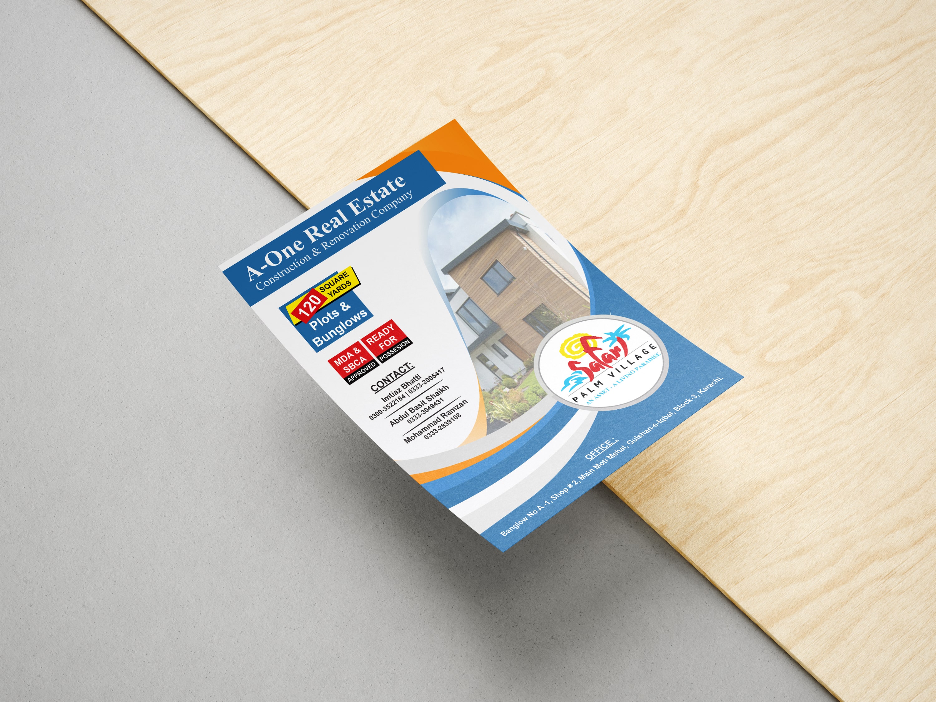 A5 Flyer Catalog Design for Business Promotion in Toronto