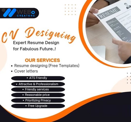 Resume and CV Design Services | Modern curriculum vitae in Toronto